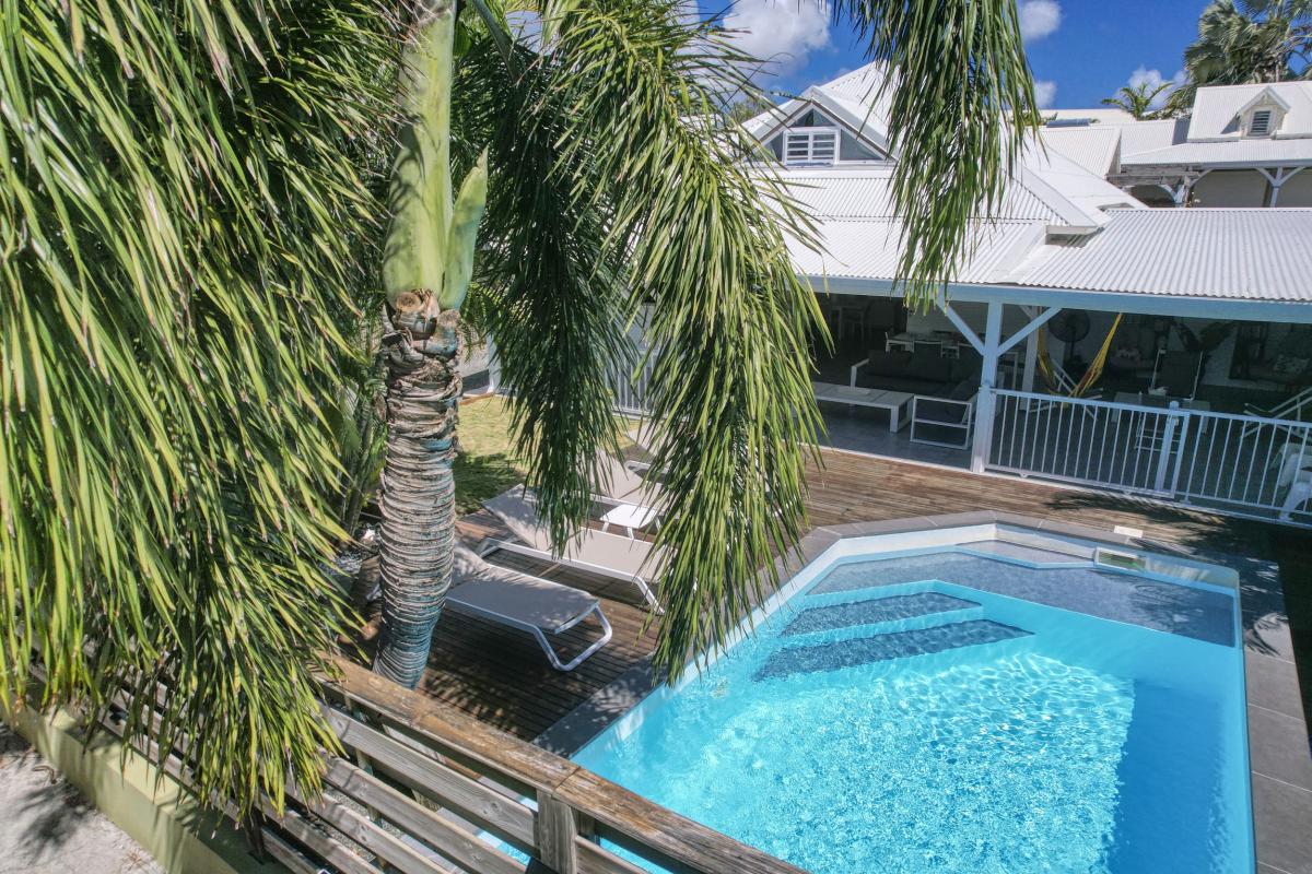 7.Location villa 8 personnes avec piscine et prxomité plage des Raisins Clairs